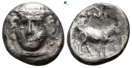 Thrace. Ainos 396-393 BC. Tetrobol AR