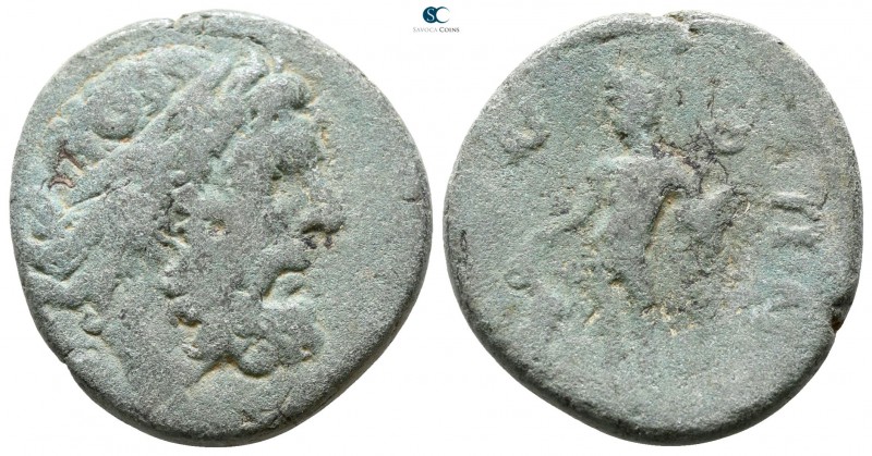 Thrace. Ainos 200-100 BC. 
Bronze Æ

21 mm., 6.71 g.



very fine