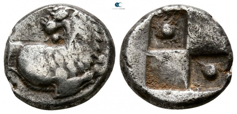 The Thracian Chersonese. Chersonesos 386-338 BC. 
Hemidrachm AR

12 mm., 2.36...