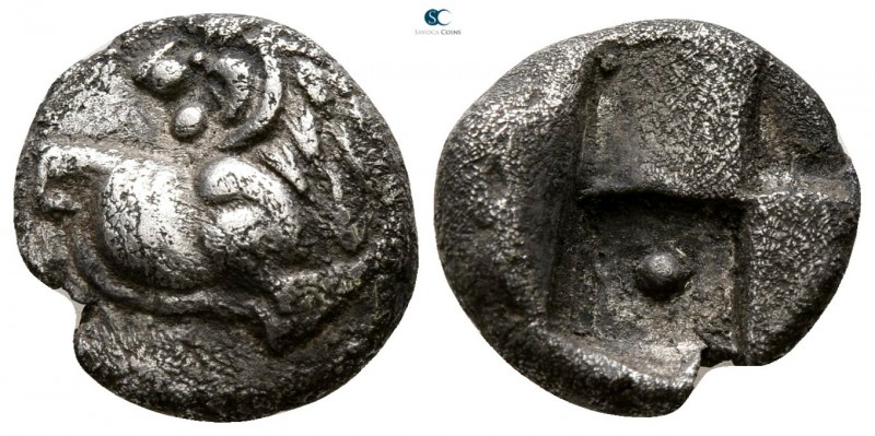The Thracian Chersonese. Chersonesos 386-338 BC. 
Hemidrachm AR

12 mm., 2.17...