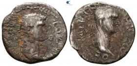 Kings of Pontus. Polemo II, with Nero AD 38-64. Drachm AR