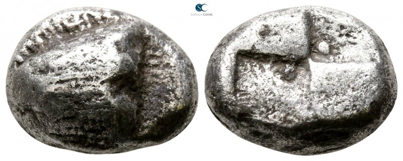 Paphlagonia. Sinope circa 425-410 BC. 
Drachm AR

15 mm., 5.83 g.



near...