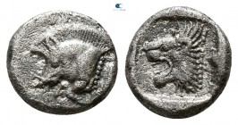Mysia. Kyzikos 450-400 BC. Obol AR
