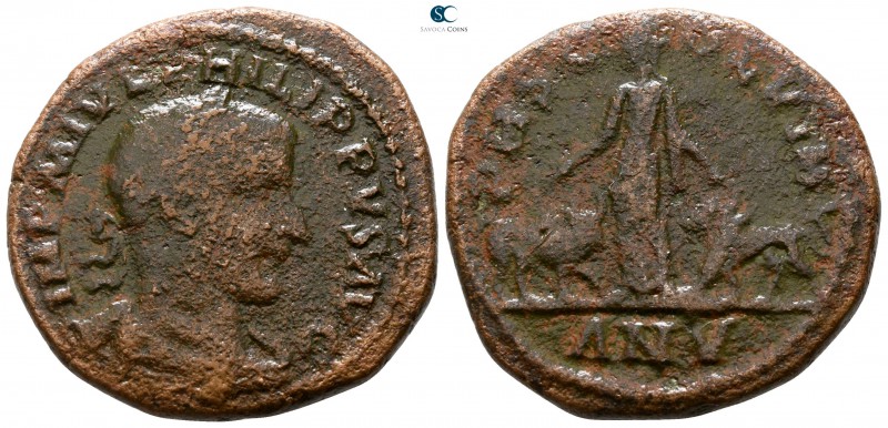 Moesia Superior. Viminacium. Philip I Arab AD 244-249. 
Bronze Æ

29 mm., 18....