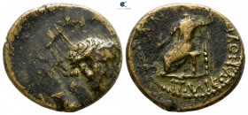 Phrygia. Dorylaion . Titus AD 79-81. Bronze Æ