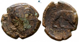 Anonymous after 276 BC. Mint in southern Italy. Bronze Æ