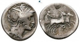 D. Silanus L. F. 91 BC. Rome. Denarius AR