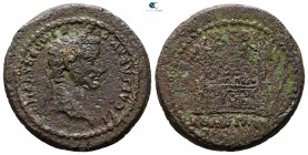 Tiberius AD 4-14. As Caesar. Lugdunum. Semis Æ