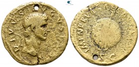 Divus Augustus Died AD 14. Rome. Dupondius Æ