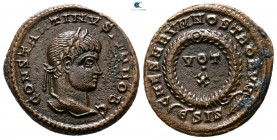 Constantinus II AD 337-340. Siscia. Follis Æ