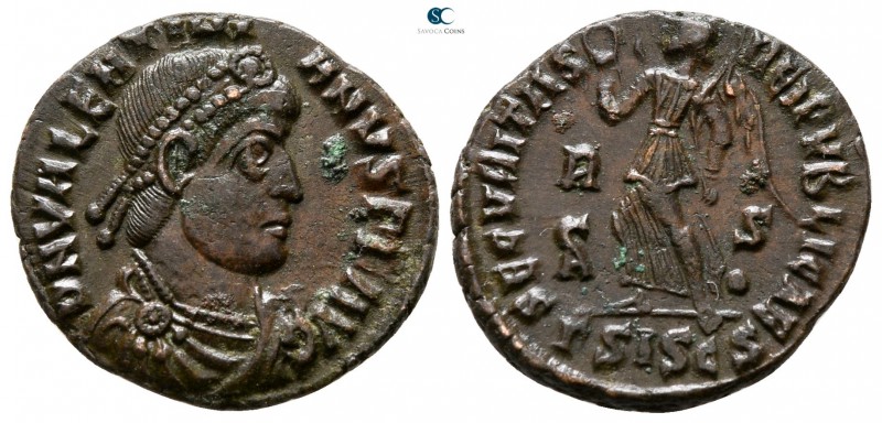 Valentinian I AD 364-375. Siscia
Follis Æ

18 mm., 2.65 g.



good very f...