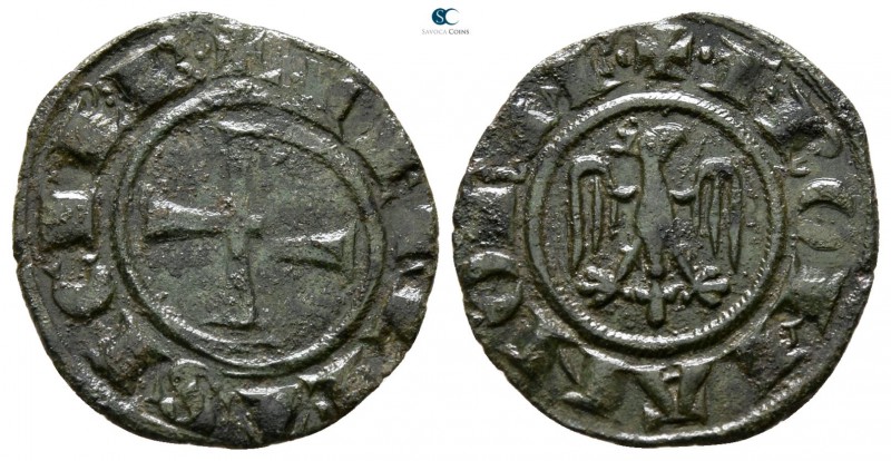 Federico II AD 1197-1250. Sicily. Messina
Denaro BI

16 mm., 0.86 g.



v...