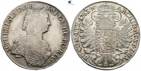 Austria. Hall mint. Maria Theresia AD 1740-1780. Dated 1763. Taler AR