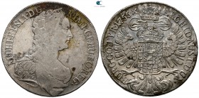 Austria. Wien mint. Maria Theresia AD 1740-1780. Dated 1755. Taler AR