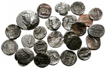 Lot of ca. 25 Greek silver coins / SOLD AS SEEN, NO RETURN!very fine