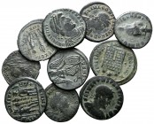 Lot of ca. 10 Roman bronze coins / SOLD AS SEEN, NO RETURN!very fine