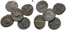 Lot of 5 Roman Antoniniani / SOLD AS SEEN, NO RETURN!very fine