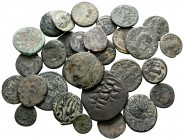 Lot of ca. 30 mixed bronze coins / SOLD AS SEEN, NO RETURN!nearly very fine