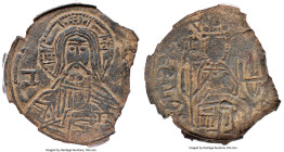 Grand Principality of Kiev. Vladimir I, the Great Srebrennik ND (AD 900-1100) VF30 (Chipped) ANACS, S&S-Type I, cf. 27-1 (Can not confirm symbol to th...