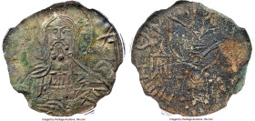 Grand Principality of Kiev. Vladimir I, the Great Srebrennik ND (AD 900-1100) VF30 (Chipped) ANACS, S&S-Type I, 28-31. 22mm. Established along the bus...