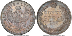 Nicholas I Rouble 1844-MW AU Details (Cleaned) NGC, Warsaw mint, KM-C168.2, Bit-423. HID09801242017 © 2024 Heritage Auctions | All Rights Reserved www...