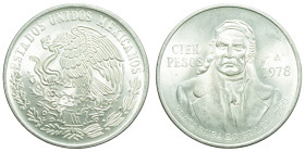 MEXICO - Republic

Mexico - Republic (1823 - date)

100 Pesos

OBVERSE : ESTADOS UNIDOS MEXICANOS / Eagle on cactus eating snake
REVERSE : - / ...