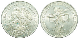 MEXICO - Republic

Mexico - Republic (1823 - date)

25 Pesos - Olympic Games

OBVERSE : ESTADOS UNIDOS MEXICANOS / Eagle eating snake on coat of...