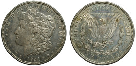 UNITED STATES OF AMERICA - Republic

USA - Federal Republic (1776 - date)

1 Dollar - Morgan

OBVERSE : E · PLURIBUS · UNUM / Laureate head of L...
