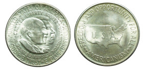 UNITED STATES OF AMERICA - Republic

USA - Federal Republic (1776 - date)

1/2 Dollar - Honors to T.Washington & G.W. Carver

OBVERSE : UNITED S...