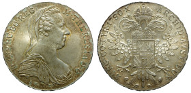 AUSTRIA - Empire

Maria Theresa (1740 - 1780)

Thaler - modern reprint

OBVERSE : M · THERESIA · D · G · - R · IMP · HU · BO · REG · // Bust of ...