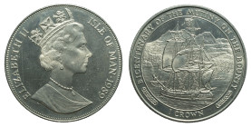 ISLE OF MAN - Kingdom

Isle of Man - Elisabeth IInd (1952 - 2022)

1 Crown - 200th Ann. of Mutiny on the Bounty

OBVERSE : ELIZABETH II - ISLE O...