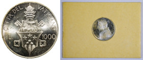 VATICAN CITY - Kingdom

John Paul Ist (1978)

1000 lire - in cardboard packaging (medium conditions)

OBVERSE : IOANNES PAVLVS I MCMLXXVIII / Bu...