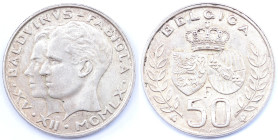 Belgio. Baldovino I. 1951-1993. 50 Franchi 1960. Ag. KM# 152.1. Peso gr. 12,28. Diametro mm. 30. SPL.

SPL