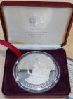 Jamaica. 25 Dollari 1978. Ag. 25&deg; anniversario incoronazione Elisabetta. KM#76. Peso gr. 135,82. Diametro mm. 63. Proof.

Proof
