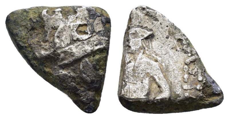 ANCIENT GREEK.Cut Fragment of AR Tetradrachm.

Condition : Good very fine.

Mate...