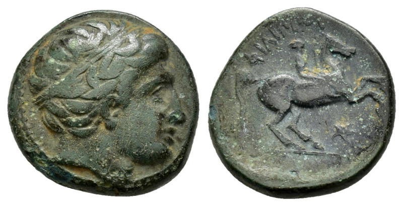 KINGS of MACEDON. Philip I The Arab.I.(359-336 BC).Uncertain in Macedon.Ae.

Obv...