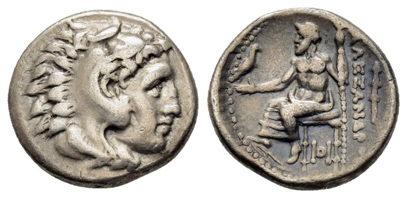 KINGS of MACEDON.Alexander III The Great.(336-323 BC).Sardes.Drachm.

Obv : Head...