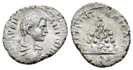 CAPPADOCIA. Caesarea. Caracalla.(Caesar, 196-198).Drachm. 

Obv : M AVPH ANTωN KAI.
Bareheaded, draped and cuirassed bust right.

Rev : MHTPOΠO KAICAP...