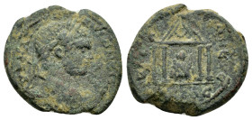 CAPPADOCIA. Caesarea(?). Caracalla (198-217). Ae.

Condition : Good very fine.

Material : Bronze.
Axis : 12h.

Weight : 6.57 gr.
Diameter : 22 mm.
