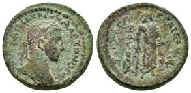 CILICIA. Aegeae. Severus Alexander (222-235). Ae. 

Obv : ΑΥΤ ΚΑΙ Μ ΑΥΡ ϹΕΥ ΑΛΕΞΑΝΔΡΟϹ.
Laureate head right.

Rev : ϹΕΥ ΑΔΡ ΑΙΓΕΑΙωΝ (ΑΛΕ...?) ΖΟϹ.
As...