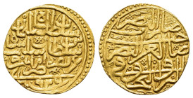 OTTOMAN EMPIRE.Suleyman I.(1520-1566). AH 926.Amid.(Diyarbakir/Turkey).AV sultani.

Obv : السلطان سليمان شاه بن السلطان سليم شاه عزّ نصره، ضُرِبَ بأ...