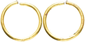 ANCIENT ROMAN GOLDED BRACELET.(1st- 3rd).Ae.

Condition : Good very fine.

Material : Bronze.

Weight : 84.87 gr.
Diameter : 79 mm.
