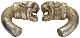 ANCIENT GREEK SILVER LION'S HEAD FIGURINE.(7st - 6nd Century).Ar.

Condition : Good very fine.

Material : Silver.

Weight : 53.14 gr.
Diameter...