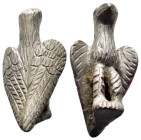 ANCIENT ROMAN SILVER EAGLE FIGURINE.(1st-2nd century).Ar.

Condition : Good very fine.

Material : Silver.

Weight : 7.39 gr.
Diameter : 28 mm.
