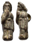 ANCIENT ROMAN BRONZE HARPOCRATES FIGURINE.(1st - 2nd Century).Ae.

Condition : Good very fine.

Material : Bronze.

Weight : 4.39 gr.
Diameter : 22 mm...