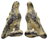 ANCIENT ROMAN LEAD EAGLE FIGURINE.(1st- 3rd Century).Ae.

Condition : Good very fine.

Material : Lead.

Weight : 5.53 gr.
Diameter : 21 mm.