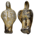 ANCIENT ROMAN SILVER EAGLE FIGURINE.(1st-2nd century).Ar.

Condition : Good very fine.

Material : Silver.

Weight : 7.86 gr.
Diameter : 29 mm.