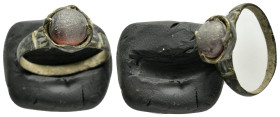 ANCIENT BYZANTINE BRONZE RING.(10th-11th century).Ae.

Condition : Good very fine.

Material : Bronze.

Weight : 2.99 gr.
Diameter : 20 mm.