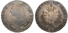 Louis XVI 1774-1792
Écu aux branches d'olivier, Rouen, 1790 B, AG 29.36 g.
Ref : G.356 (R)
Conservation : TTB-SUP