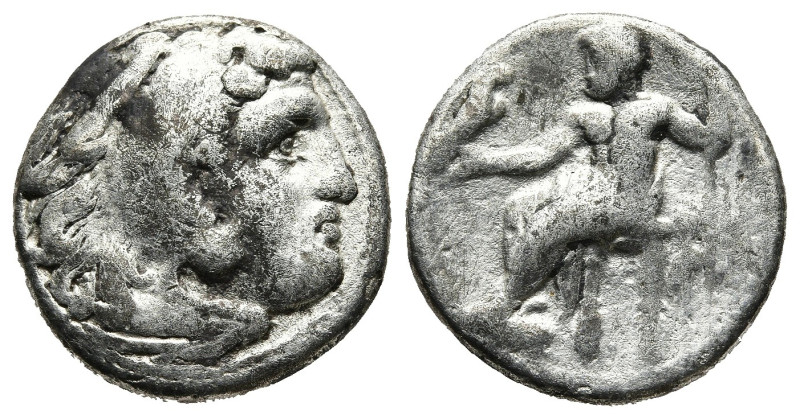 KINGS OF MACEDON. Alexander III 'the Great' (336-323 BC). Drachm. 

Obv: Head of...